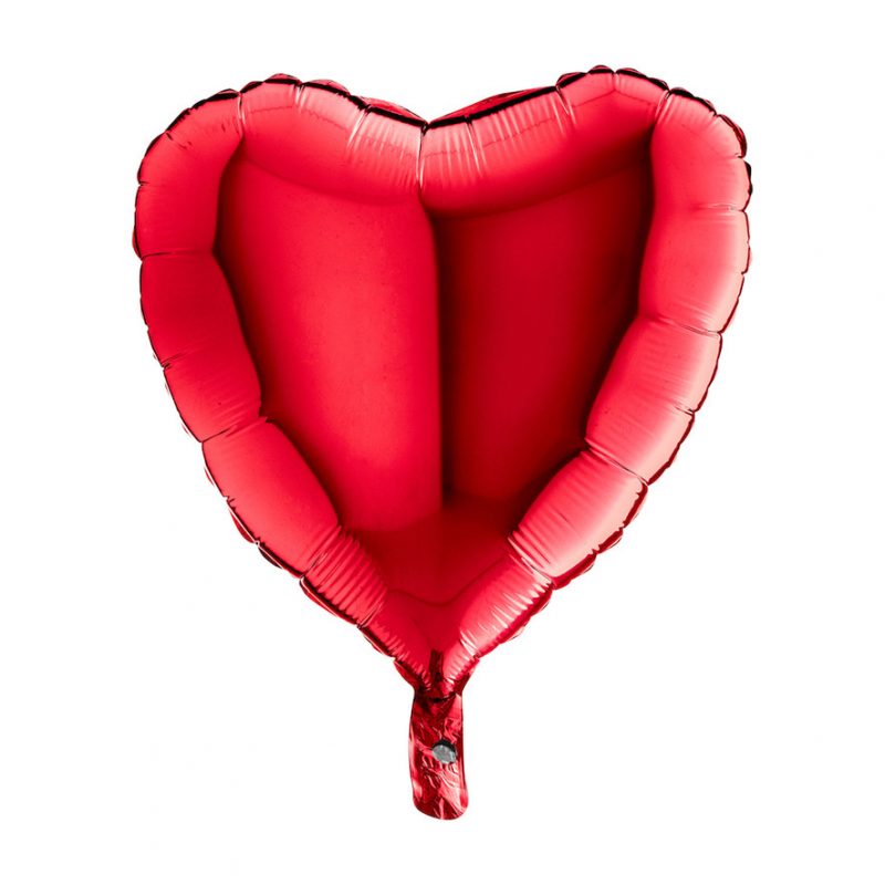 Balon Foliowy Serce Czerwone – 18 Cali