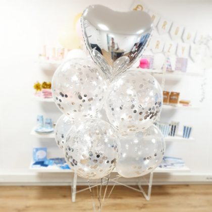 Balony Transparentne Balony Z Konfetti Bukiet Z Balonów Z Helem Balony W Kształcie Serca Pomysł Na Prezent Balony Z Helem Poznań