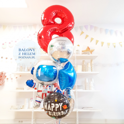 Balony Z Helem Z Motywem Kosmosu Kosmicznie Fajne Balony Z Helem Balony Z Helem Balony Na Urodziny Dekoracja Urodzinowa Poznań Balony Z Dowozem Dowóz Balonów Balony Z Helem