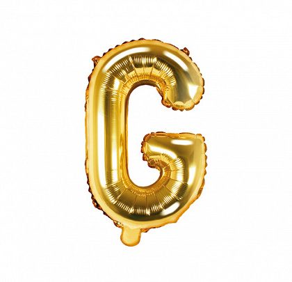 Balon Foliowy G 35 Cm Złoty