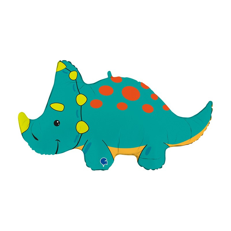 Balon dinozaur “Triceratops” – balony foliowe zwierzęta 36″/91cm