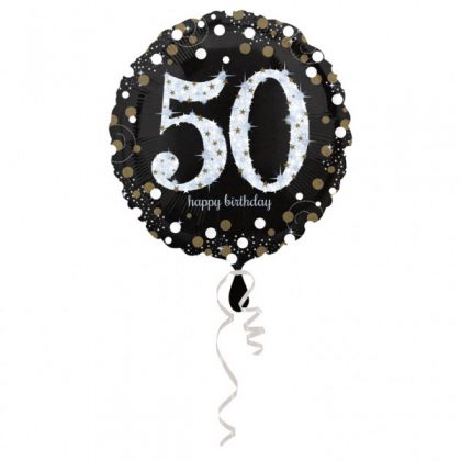 Balon Foliowy Na 50 Urodziny Balon Foliowy 50 Balon 50 Balony Z Helem Poznan